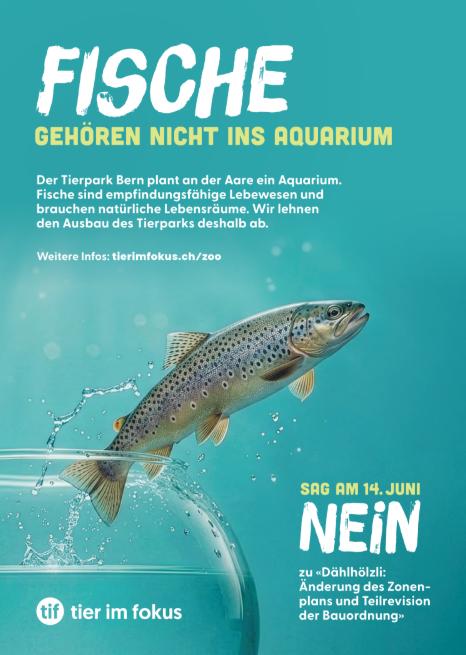 Nein zum Ausbau des Tierpark Bern