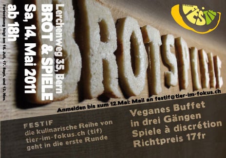 Festif #1: Brot & Spiele