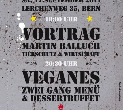 Festif #3: Veganes Essen und Vortrag