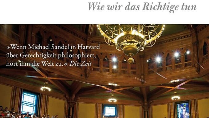 „Gerechtigkeit“ (Michael J. Sandel)