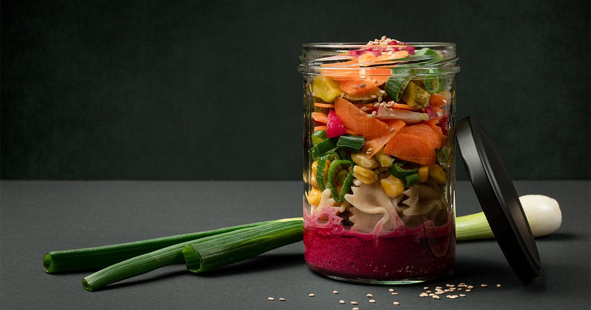 Pinker Pastasalat