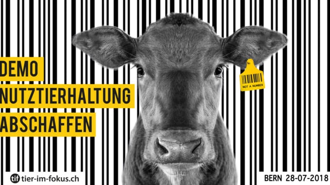 Demo für die Abschaffung der Nutztierhaltung