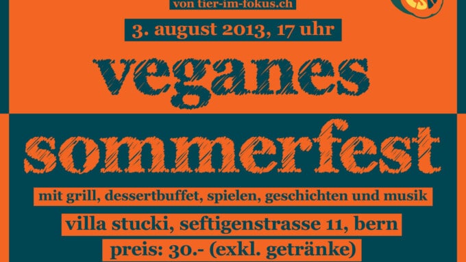 Festif #11: Veganes Sommerfest