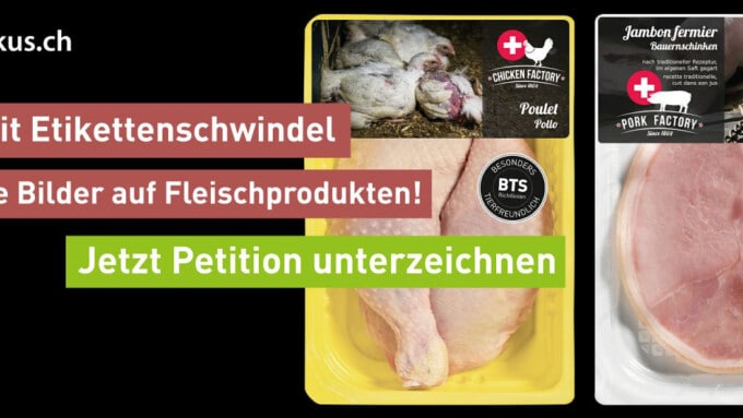 Petition: Realistische Bilder auf jedes Fleischpaket