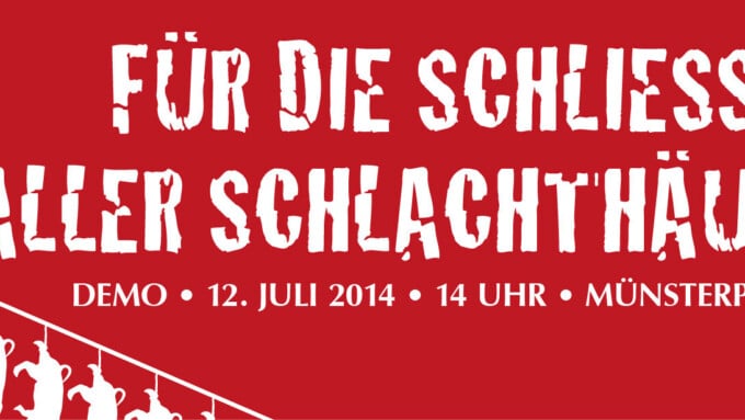 Tierrechts-Demo in Bern 2014