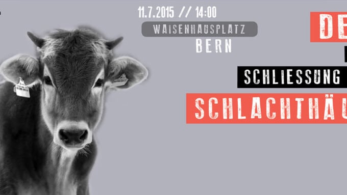 Tierrechts-Demo in Bern 2015
