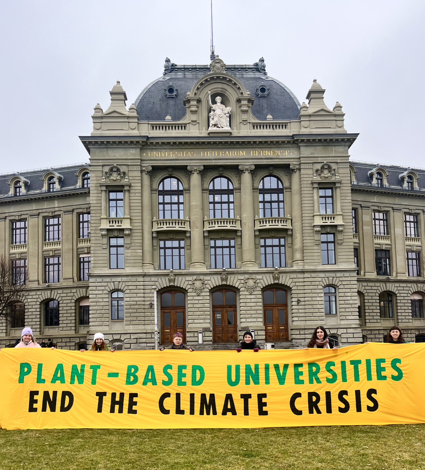 Protest an Uni Bern