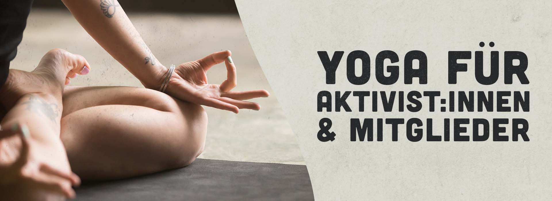 Yoga für Aktive und Mitglieder im Oktober in Bern