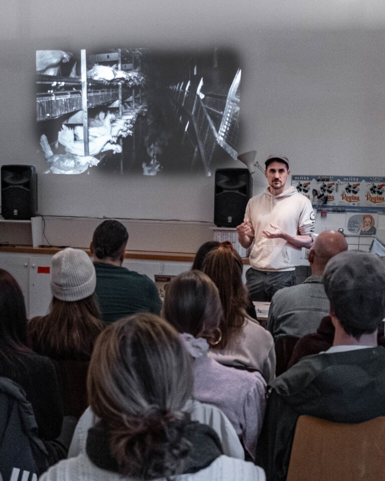Unser Vortrag zu Tierfabriken in der Schweiz