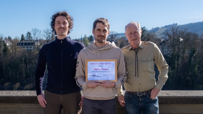 Berner Tierschutzpreis 2025 für Tier im Fokus